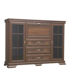 Zestawy Mebli Do Salonu|Komody>GAŁA MEBLE Komoda z przeszklonymi frontami KOLONIA samoa king