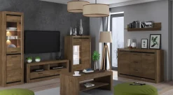 Zestawy Mebli Do Salonu|Komody></noscript>ML Meble Komoda z szufladami 165 cm do salonu BALTICA