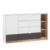 Zestawy Mebli Młodzieżowych|Komody>ML Meble Komoda z szufladami 138 cm do pokoju młodzieżowego TORINO