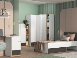 Zestawy Mebli Młodzieżowych|Komody></noscript>ML Meble Komoda z szufladami 138 cm do pokoju młodzieżowego TORINO