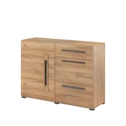 Komody>Helvetia Komoda z szufladami 120 cm TELOS dąb grandson