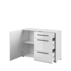 Komody>Helvetia Komoda z szufladami 120 cm TELOS dąb grandson