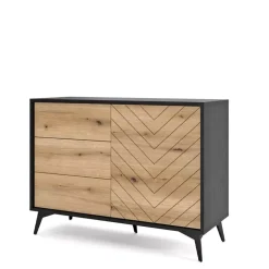 Zestawy Mebli Do Salonu|Komody>PIASKI Komoda z szufladami ALMAS
