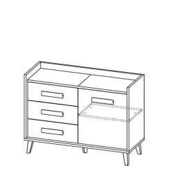 Zestawy Mebli Młodzieżowych|Komody><noscript><img width=