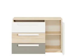 Zestawy Mebli Młodzieżowych|Komody></noscript>ML Meble Komoda z szufladami do pokoju młodzieżowego DROP