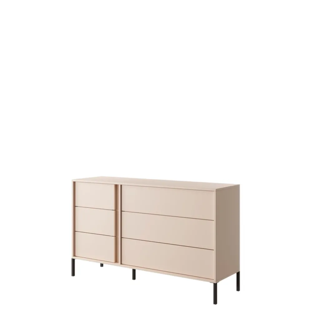 Zestawy Mebli Do Sypialni|Komody>LASKI Komoda z szufladami do sypialni DESIO