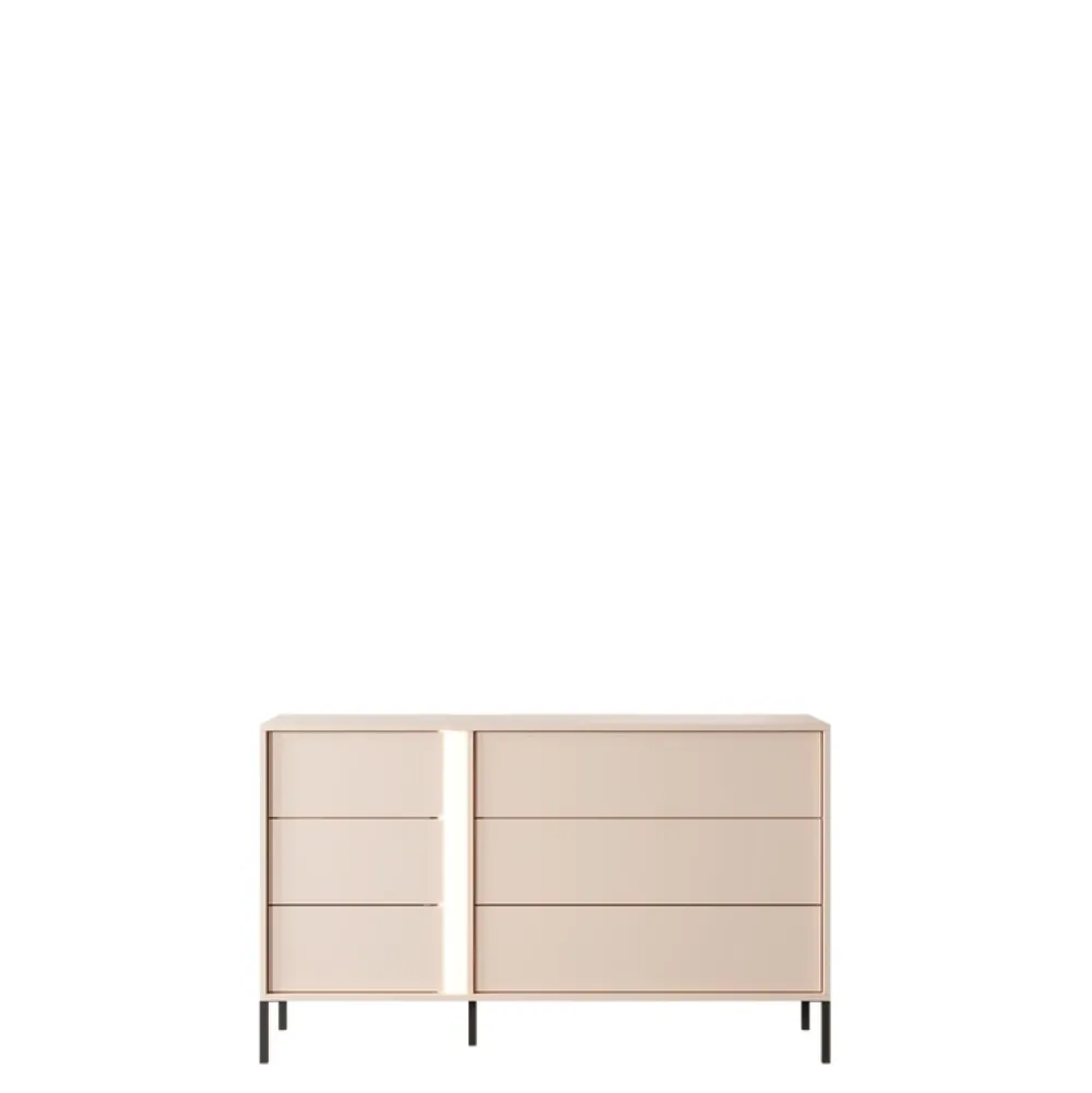 Zestawy Mebli Do Sypialni|Komody>LASKI Komoda z szufladami do sypialni DESIO