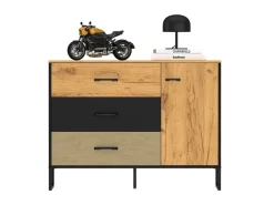 Zestawy Mebli Młodzieżowych|Komody></noscript>ML Meble Komoda z szufladami oraz cichym domykiem do pokoju młodzieżowego COLT