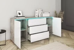 Komody></noscript>BRATEX Komoda z szufladami VELLORE