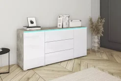 Komody></noscript>BRATEX Komoda z szufladami VELLORE