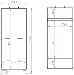 Zestawy Mebli Do Salonu|Szafy Dwudrzwiowe><noscript><img width=