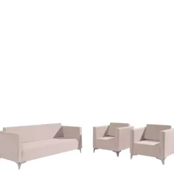 Komplety Wypoczynkowe></noscript>GiB Meble Komplet dwóch foteli i sofy do salonu SZAFIR