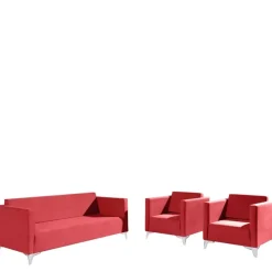 Komplety Wypoczynkowe></noscript>GiB Meble Komplet dwóch foteli i sofy do salonu SZAFIR