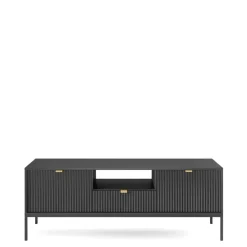 Zestawy Mebli Do Salonu></noscript>PIASKI Komplet mebli do salonu z komodą AVANTI czarny