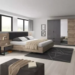 Zestawy Mebli Do Sypialni>LASKI Komplet mebli do sypialni DENAR