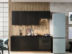 Meble Kuchenne>Stolkar Komplet nowoczesnych mebli kuchennych ISABEL czarny groszek