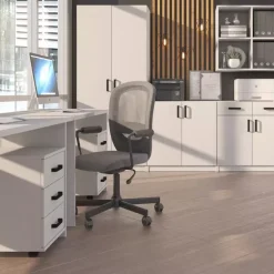 Kontenerki|Biurka>Lempert Kontenerek biurowy MULL szary jasny