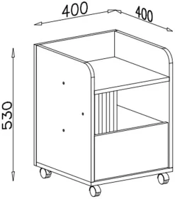 Kontenerki></noscript>MEBLAR Kontenerek biurowy z szufladą AGRA