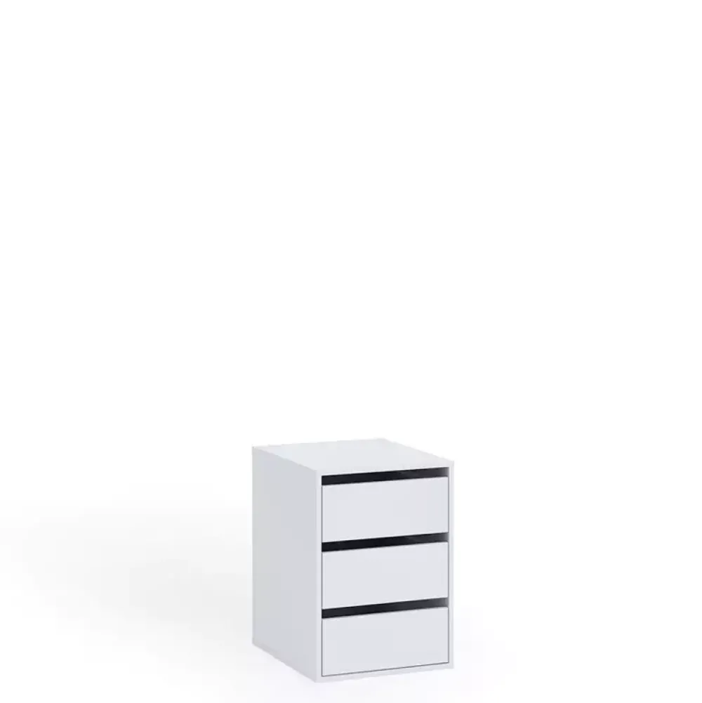 Akcesoria Do Szaf|Akcesoria Do Szaf>GiB Meble Kontenerek do szafy BELLA biały