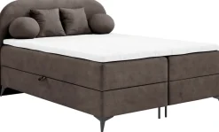 Łóżka Małżeńskie|Łóżka Ze Stelażem>BROMARKT Kontynentalne łóżko do sypialni 180x200 cm tapicerowane SERENO