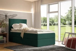 Łóżka Młodzieżowe|Łóżka Ze Stelażem></noscript>BROMARKT Kontynentalne łóżko dziecięce 90x200 cm z pojemnikiem MALIBU