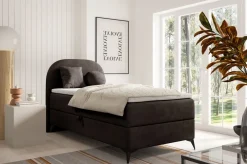 Łóżka Młodzieżowe|Łóżka Ze Stelażem></noscript>BROMARKT Kontynentalne łóżko dziecięce 90x200 cm do sypialni SERENO