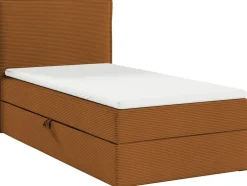 Łóżka Młodzieżowe|Łóżka Ze Stelażem>BROMARKT Kontynentalne łóżko dziecięce 90x200 cm z pojemnikiem MALIBU