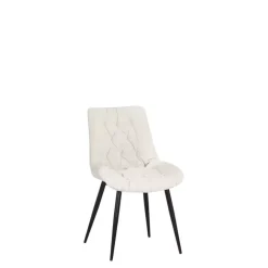 Krzesła Tapicerowane|Krzesła>BRIGHT FURNITURE Krzesło do jadalni beż OLIMP