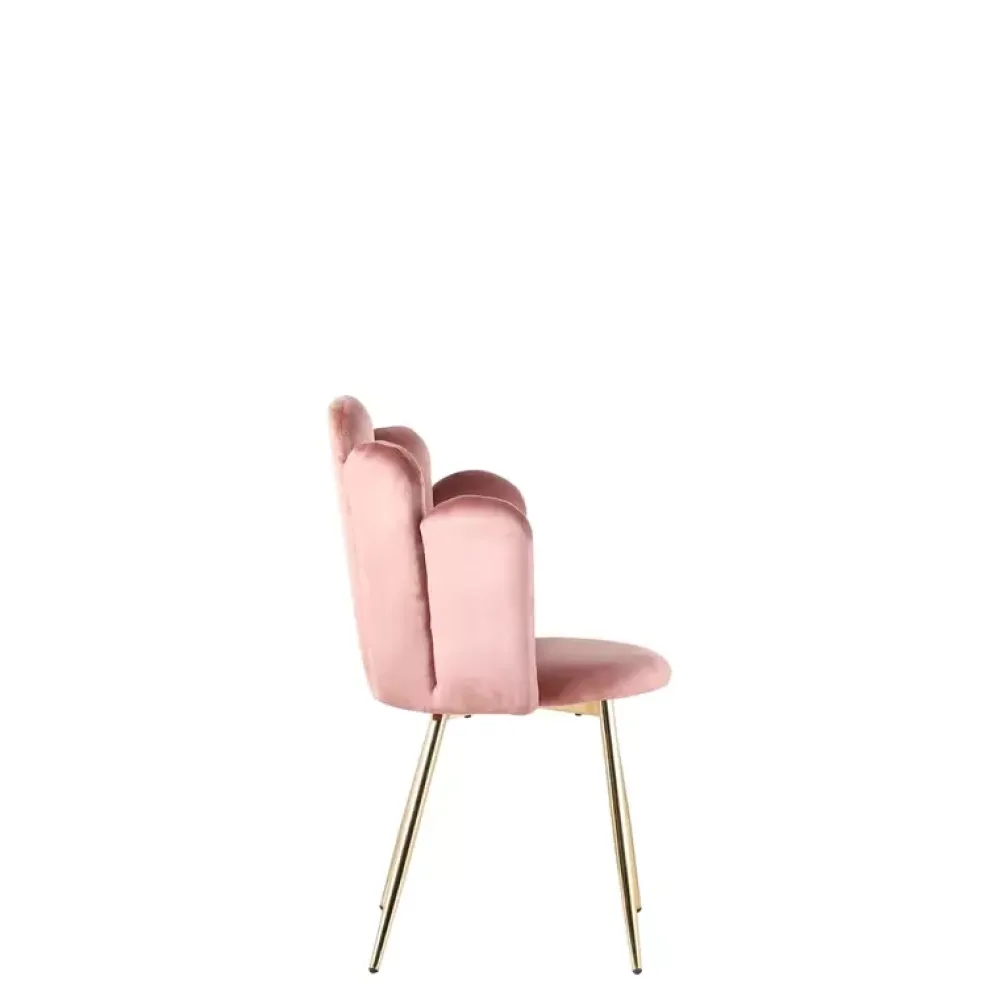 Krzesła Tapicerowane|Krzesła>BRIGHT FURNITURE Krzesło muszelka LISA