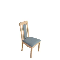 Krzesła Drewniane|Krzesła>DREWMIX Krzesło tapicerowane do jadalni GROTTO dąb sonoma