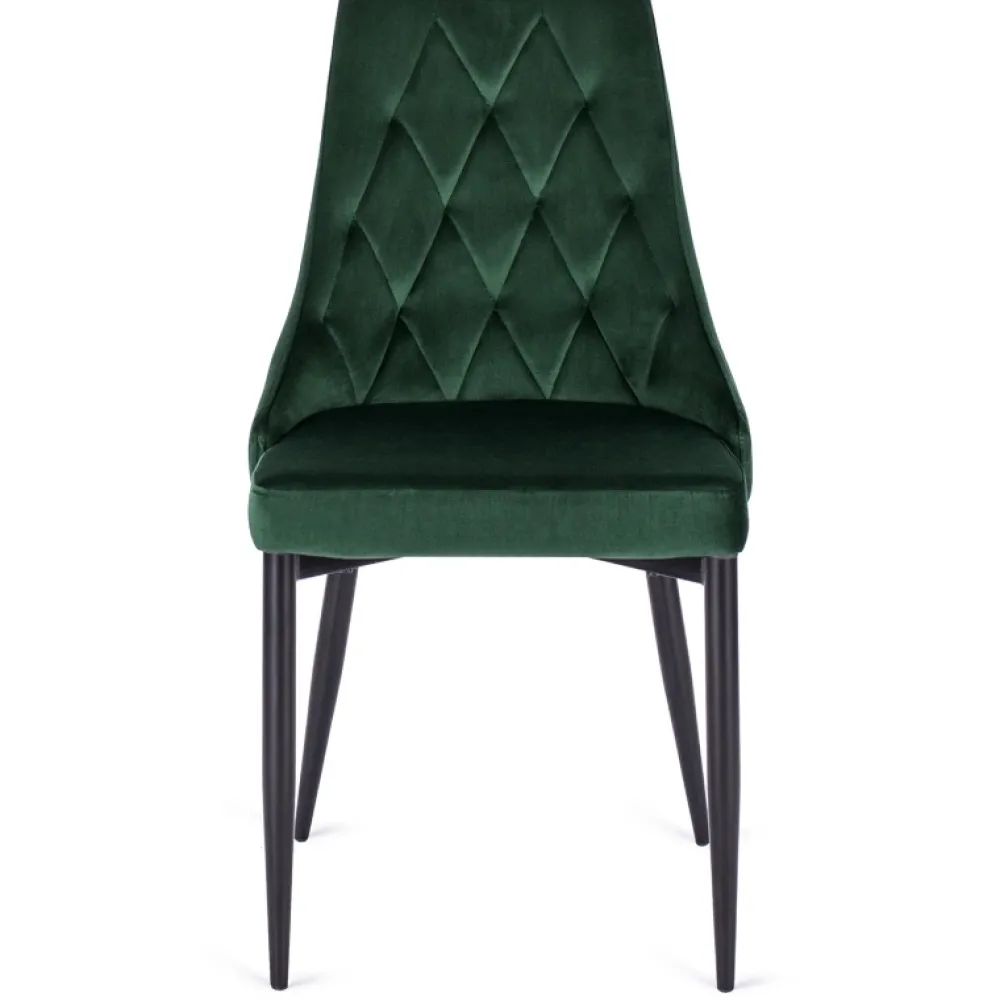 Krzesła Tapicerowane|Krzesła>MEBEL ELITE Krzesło tapicerowane do jadalni zielone welurowe CORIO Odcienie zielonego