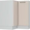 Meble Kuchenne|Szafki>Stolkar Kuchenna szafka narożna z półką BRIT 90x90 cm cichy domyk