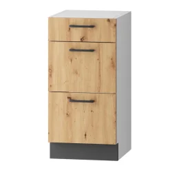 Meble Kuchenne>Stolkar Kuchenna szafka z szufladami 40 cm CLARA