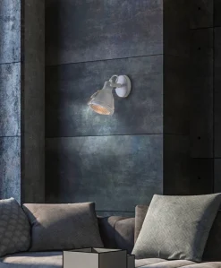 Oświetlenie Przedpokoju|Oświetlenie Sypialni></noscript>Candellux Lighting Lampa ścienna kinkiet Crodo E14 szary