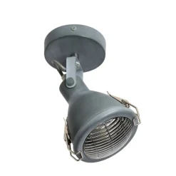 Oświetlenie Przedpokoju|Oświetlenie Sypialni></noscript>Candellux Lighting Lampa ścienna kinkiet Crodo E14 szary