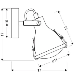 Oświetlenie Przedpokoju|Oświetlenie Sypialni></noscript>Candellux Lighting Lampa ścienna kinkiet Crodo E14 szary