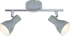 Oświetlenie Pokoju Dziecięcego|Oświetlenie Jadalni>Candellux Lighting Lampa ścienna Julie listwa E14 szary