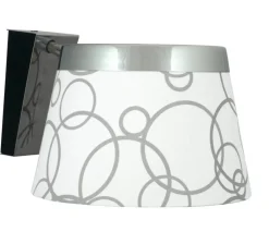 Oświetlenie Przedpokoju|Oświetlenie Sypialni>Candellux Lighting Lampa ścienna kinkiet biały chrom Impresja