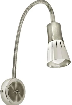 Oświetlenie Przedpokoju|Oświetlenie Sypialni>Candellux Lighting Lampa ścienna kinkiet nikiel mat Arnea