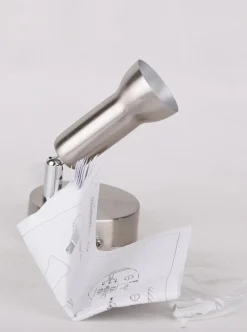 Oświetlenie Przedpokoju|Oświetlenie Sypialni></noscript>Candellux Lighting Lampa ścienna kinkiet satyna nikiel Arc