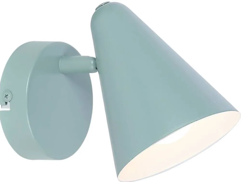 Oświetlenie Pokoju Dziecięcego|Kinkiety>Candellux Lighting Lampa ścienna kinkiet szary mat 1X40W E14 AMOR