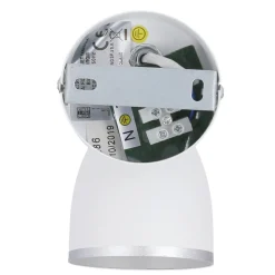 Oświetlenie Przedpokoju|Oświetlenie Sypialni></noscript>Candellux Lighting Lampa ścienna kinkiet 1xE14 biały+chrom FIDO