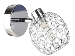 Oświetlenie Przedpokoju|Oświetlenie Sypialni>Candellux Lighting Lampa ścienna kinkiet 1X40W G9 chrom HORUS