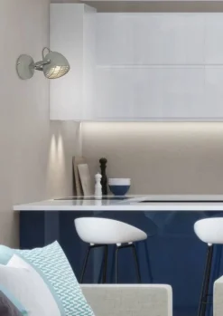 Oświetlenie Przedpokoju|Oświetlenie Jadalni></noscript>Candellux Lighting Lampa ścienna kinkiet 1X50W GU10 betonowy szary PENT