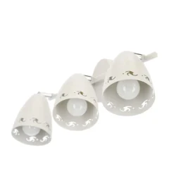 Oświetlenie Przedpokoju|Oświetlenie Jadalni></noscript>Candellux Lighting Lampa ścienna listwa 3xE14 70cm biały mat COTY