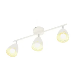 Oświetlenie Przedpokoju|Oświetlenie Jadalni></noscript>Candellux Lighting Lampa ścienna listwa 3xE14 70cm biały mat COTY