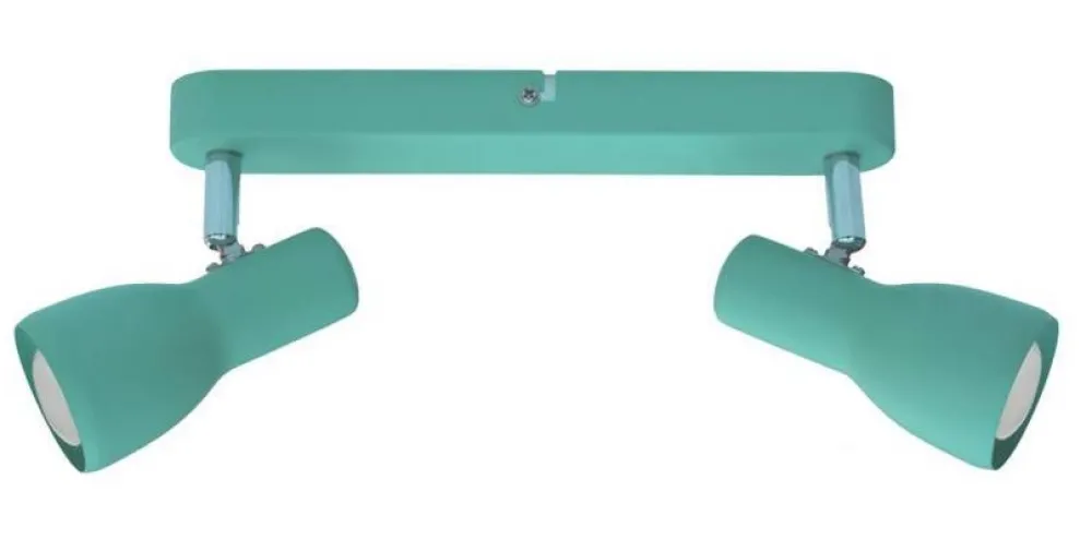 Oświetlenie Pokoju Dziecięcego|Oświetlenie Sypialni>Candellux Lighting Lampa ścienna listwa 2X40W E14 miętowy PICARDO