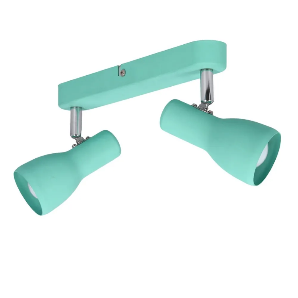 Oświetlenie Pokoju Dziecięcego|Oświetlenie Sypialni>Candellux Lighting Lampa ścienna listwa 2X40W E14 miętowy PICARDO