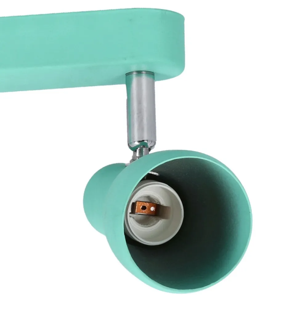 Oświetlenie Pokoju Dziecięcego|Oświetlenie Sypialni>Candellux Lighting Lampa ścienna listwa 2X40W E14 miętowy PICARDO