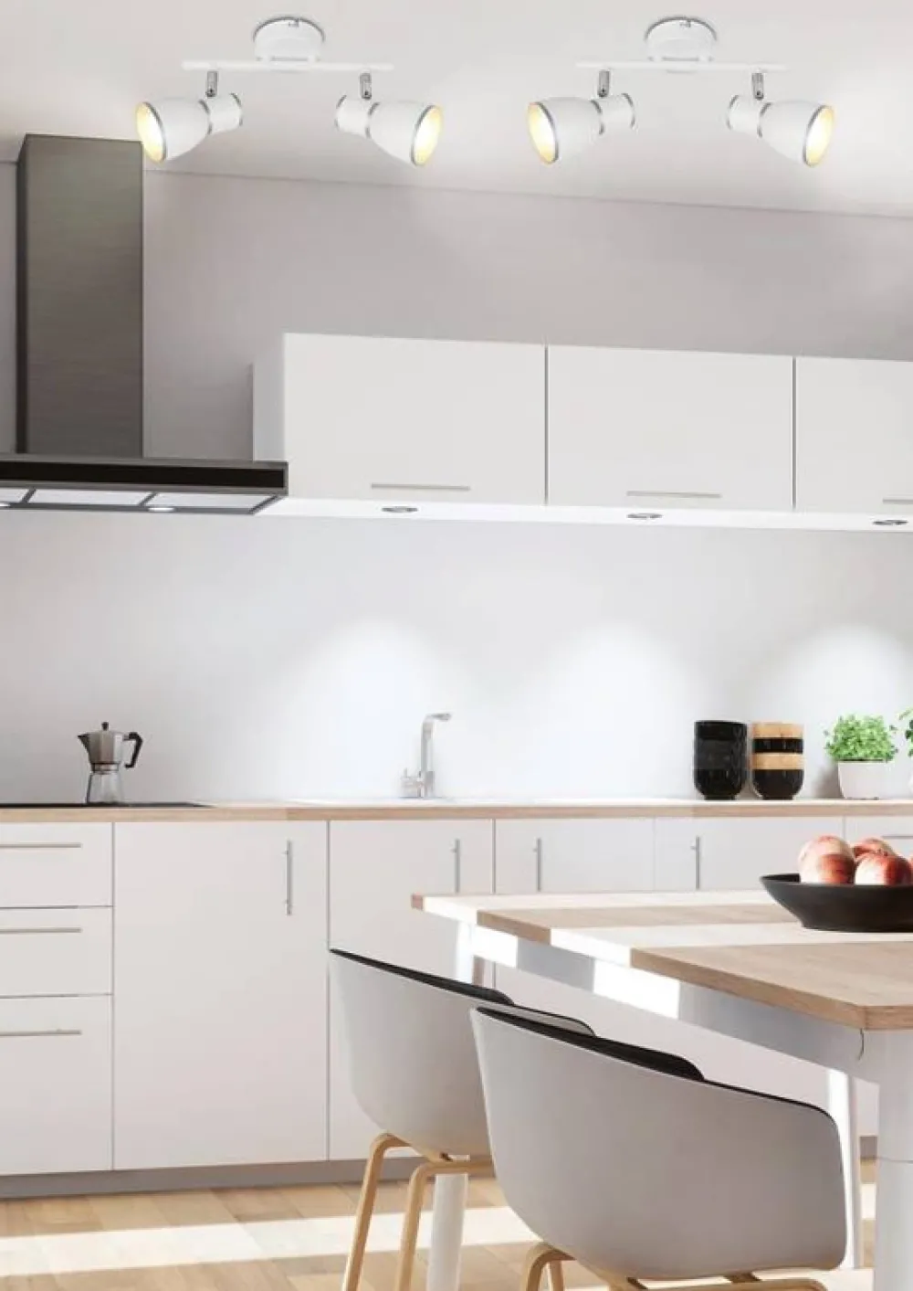 Oświetlenie Przedpokoju|Oświetlenie Łazienki>Candellux Lighting Lampa ścienna listwa 2X40W E14 biały/chrom FIDO